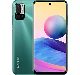 Смартфон Xiaomi Redmi Note 10 5G 4/64GB NFC Green - фото Смартфон Xiaomi Redmi Note 10 5G 4/64GB NFC Green