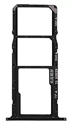 Держатель (лоток) Сим карты Huawei Y5 Prime 2018 (DRA-L21) Black