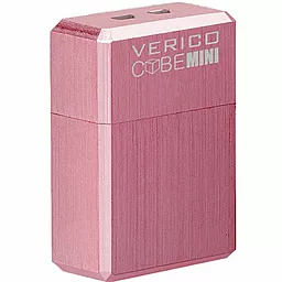Флешка Verico USB 2.0 16Gb MiniCube (1MCOV-M7PKG3-NN) Pink - фото Флешка Verico USB 2.0 16Gb MiniCube (1MCOV-M7PKG3-NN) Pink