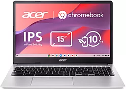 Хромбук Acer Chromebook 315 CB315-4HT-C09F Pure Silver (NX.KBAEU.001) - фото Хромбук Acer Chromebook 315 CB315-4HT-C09F Pure Silver (NX.KBAEU.001)