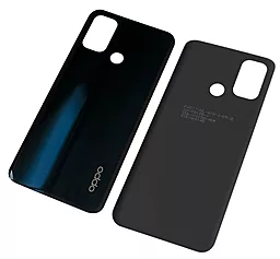 Задняя крышка корпуса Oppo A53 4G 2020 / A53s / A32 / A33 2020 Original Electric Black - фото Задняя крышка корпуса Oppo A53 4G 2020 / A53s / A32 / A33 2020 Original Electric Black