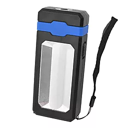 Фонарик аккумуляторный Dinggi WR-8051S (LM+COB) Power Bank Solar - фото Фонарик аккумуляторный Dinggi WR-8051S (LM+COB) Power Bank Solar