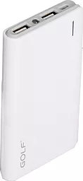 Повербанк GOLF G12 8000 mAh White - фото Повербанк GOLF G12 8000 mAh White