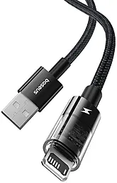 Кабель Baseus Gem Lightning USB-A - Lightning 12w 2.4a 1м cable Black (P10373003111-00) - фото Кабель Baseus Gem Lightning USB-A - Lightning 12w 2.4a 1м cable Black (P10373003111-00)