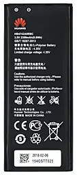 Акумулятор для Honor 3C / HB4742AORBC (2400 mAh) 12 міс. гарантії