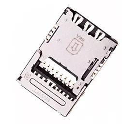 Конектор SIM-карти LG M160 K4 (2017) для другої Sim-карти - фото Конектор SIM-карти LG M160 K4 (2017) для другої Sim-карти