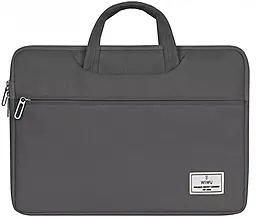 Сумка для ноутбуку WIWU Vivi Laptop Handbag 14" Gray - фото Сумка для ноутбуку WIWU Vivi Laptop Handbag 14" Gray