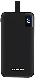 Повербанк Awei P67K 10000 mAh Black - фото Повербанк Awei P67K 10000 mAh Black