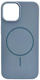 Чехол Silicone Case Full Fine Ring MagSafe для Apple iPhone 14 Lilac - фото Чехол Silicone Case Full Fine Ring MagSafe для Apple iPhone 14 Lilac