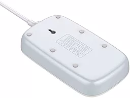 Сетевой фильтр (удлинитель) LDNio SC4407 EU Plug, 4USB, 4 розетки, QC3.0, 3.1A 18W 2м White - миниатюра 6