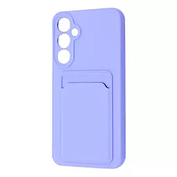 Чехол Wave Colorful Pocket для Samsung Galaxy A55 Light Purple