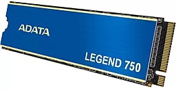 Накопичувач SSD ADATA Legend 750 1TB M.2 NVMe (ALEG-750-1TCS) - мініатюра 3