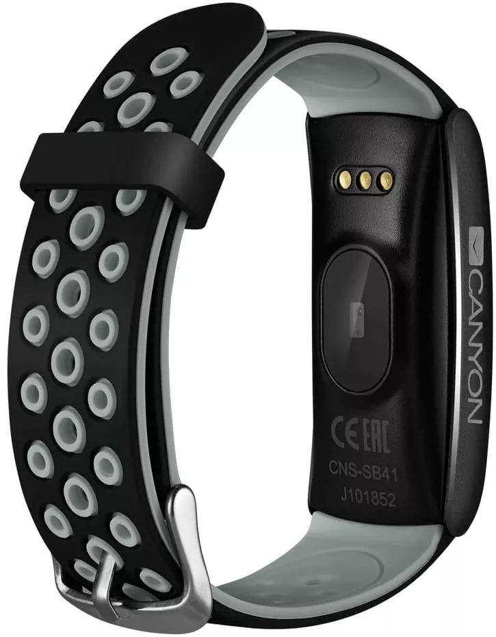 Фітнес-браслет Canyon CNS-SB41BR Black/Gray - фото 4