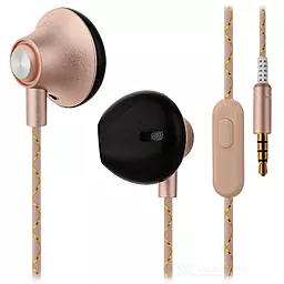 Навушники OVLENG IP-310 Rose/Gold