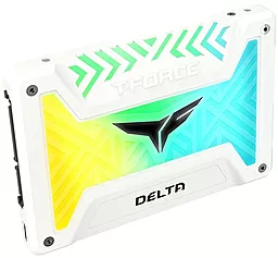 SSD Накопитель Team T-Force Delta RGB 500 GB (T253TR500G3C413) White