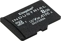 Карта памяти Kingston 8 GB microSDHC UHS-I (U3) V30 A1 Industrial (SDCIT2/8GBSP) - миниатюра 2