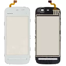 Сенсор (тачскрин) Nokia 5228, 5230, 5233, 5235 White - фото Сенсор (тачскрин) Nokia 5228, 5230, 5233, 5235 White