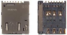 Коннектор SIM-карты Sony Xperia M4 Aqua E2303 LTE / E2306/ E2312 Dual / E2333 Dual / E2353 / E2363 Dual Original