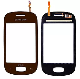 Сенсор (тачскрин) Samsung Galaxy Star Duos S5282, S5280, S5310 (original) Brown - фото Сенсор (тачскрин) Samsung Galaxy Star Duos S5282, S5280, S5310 (original) Brown