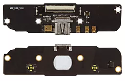 Нижняя плата Meizu MX с разъемом зарядки Original - фото Нижняя плата Meizu MX с разъемом зарядки Original