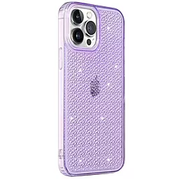 Чехол Epik TPU Shine для Apple iPhone 13 Pro Purple - миниатюра 2