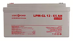 Акумуляторна батарея Logicpower 12V 65 Ah (LPM-GL 12 - 65 AH) GEL