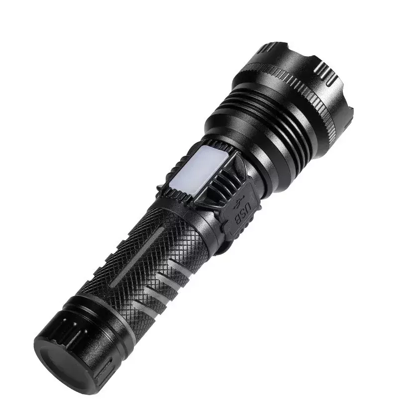 Фонарик аккумуляторный Bailong BL-A93-GT200+COB (1x18650, 1x26650) Уценка! - фото 2