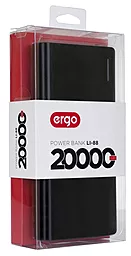 Повербанк Ergo 20000 mAh Black (LI-88) - миниатюра 7
