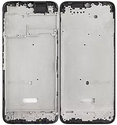 Рамка дисплея Tecno Spark 7 (KF6) Black - фото Рамка дисплея Tecno Spark 7 (KF6) Black