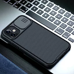 Чехол Nillkin CamShield Pro Magnetic для Apple iPhone 12 mini (5.4")  Черный / Black - миниатюра 3