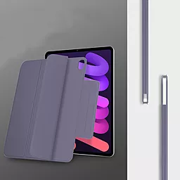 Чохол для планшету BeCover Soft Edge з кріпленням Apple Pencil для Apple iPad mini 6  2021 Purple (706830) - мініатюра 3