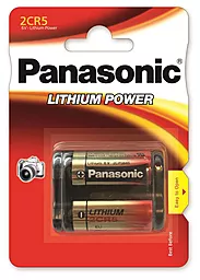 Батарейка Panasonic 2CR-5L 1шт (2CR-5L/1BP)