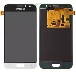 Дисплей Samsung Galaxy J1 J120 2016 с тачскрином, (TFT), White - фото Дисплей Samsung Galaxy J1 J120 2016 с тачскрином, (TFT), White