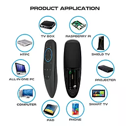 Пульт універсальний Air Mouse G10BTS Bluetooth 5.0 (без мікрофона) - мініатюра 9