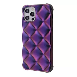 Чехол Wave Pillow Case для Apple iPhone 12, iPhone 12 Pro Purple