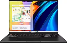 Ноутбук ASUS Vivobook Pro 16X OLED N7601ZM-MQ264X (90NB0Y21-M00BZ0) Black - фото Ноутбук ASUS Vivobook Pro 16X OLED N7601ZM-MQ264X (90NB0Y21-M00BZ0) Black