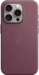 Чехол Apple FineWoven Case with MagSafe for Apple iPhone 15 Pro Max Mulberry