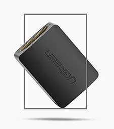 Видео переходник (адаптер) Ugreen HDMI v1.4 4k 30hz black (20107) - миниатюра 4