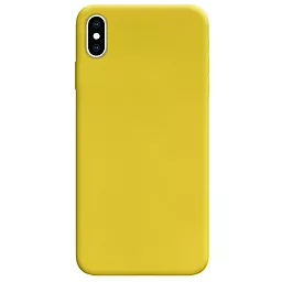Чехол Epik Candy Apple iPhone X, iPhone XS Yellow