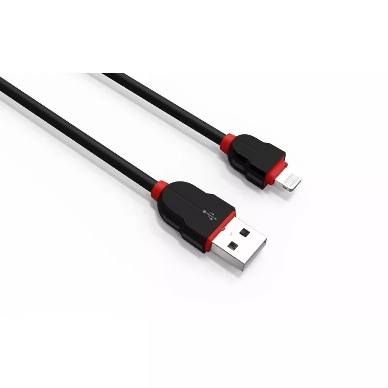 Кабель LDNio USB-A - Lightning 10.5w 2м cable Black (LS02) - фото 5