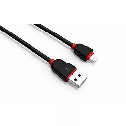 Кабель LDNio USB-A - Lightning 10.5w 2м cable Black (LS02) - миниатюра 5 Кабель LDNio USB-A - Lightning 10.5w 2м cable Black (LS02) - миниатюра 5