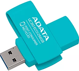 Флешка ADATA 256 GB UC310 Eco USB 3.2 Green (UC310E-256G-RGN) - фото Флешка ADATA 256 GB UC310 Eco USB 3.2 Green (UC310E-256G-RGN)