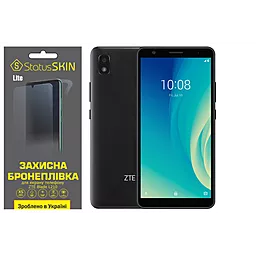 Защитная пленка StatusSKIN Lite ZTE Blade L210 Clear - фото Защитная пленка StatusSKIN Lite ZTE Blade L210 Clear