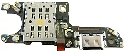 Нижня плата Huawei Nova 10 з роз'ємом зарядки, з мікрофоном - фото Нижня плата Huawei Nova 10 з роз'ємом зарядки, з мікрофоном