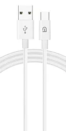 Кабель ArmorStandart USB-A - Type-C 12w 2.4a 1.2м cable White (ARM64298) - фото Кабель ArmorStandart USB-A - Type-C 12w 2.4a 1.2м cable White (ARM64298)