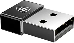 Адаптер-перехідник Baseus Exquisite USB Male to Type-C Female Adapter Converter Black (CATJQ-A01) - мініатюра 4