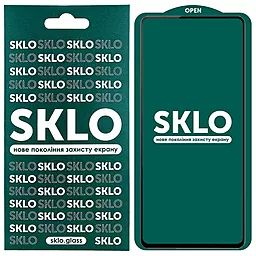 Защитное стекло SKLO 5D Full Glue для Xiaomi Redmi Note 10, Note 10s, Poco M5s Black