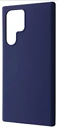 Чохол Wave Full Silicone Cover для Samsung Galaxy S22 Ultra 5G Midnight Blue