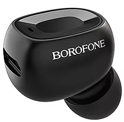 Блютуз гарнитура Borofone BC28 Black - миниатюра 3
