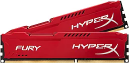 Оперативна пам'ять HyperX DDR3 8Gb (2x4GB) 1866MHz Fury Red (HX318C10FRK2/8)